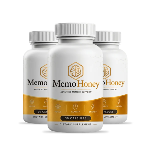 MemoHoney 3 Bottles package