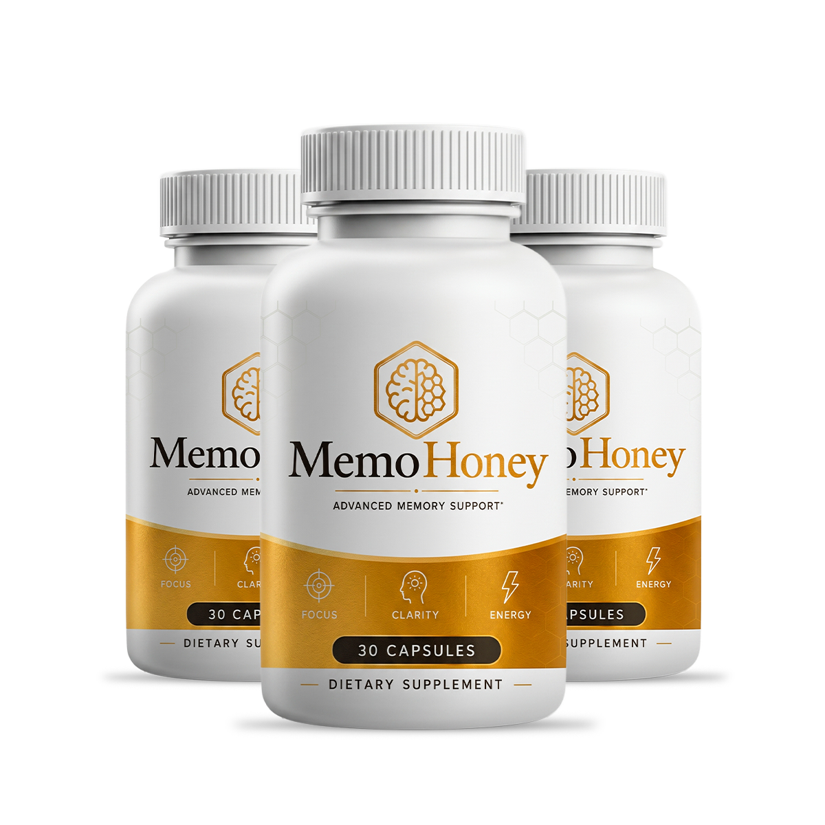 MemoHoney Capsules 3 bottle popular pack